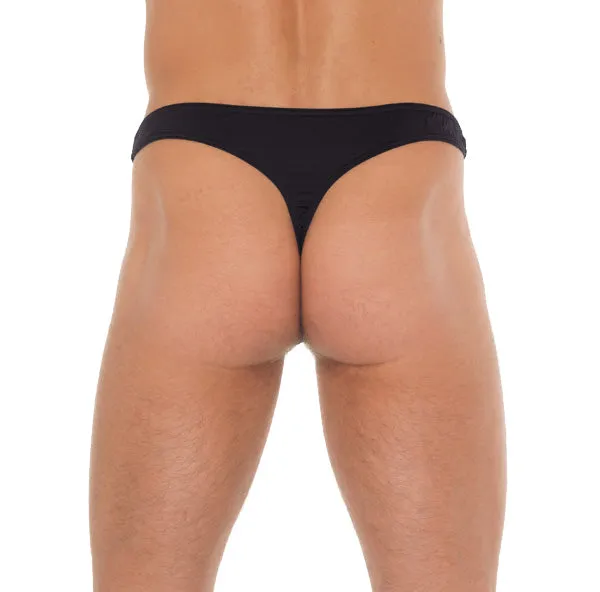 Anal | Rimba Mens Black GString With A Net Pouch Anal | Rimba Mens Black GString With A Net Pouch