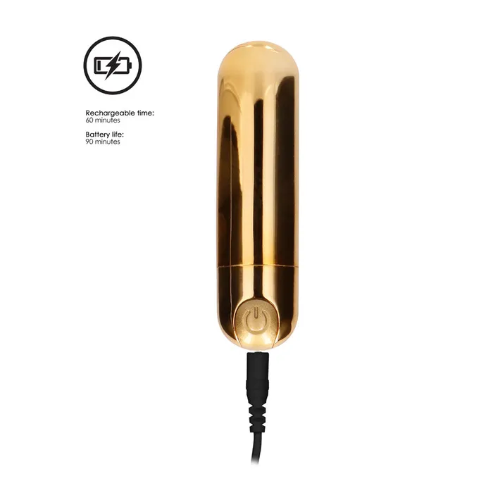 Female Sex Toys | Shots Toys 10 speed Rechargeable Bullet Gold Female Sex Toys | Shots Toys 10 speed Rechargeable Bullet Gold