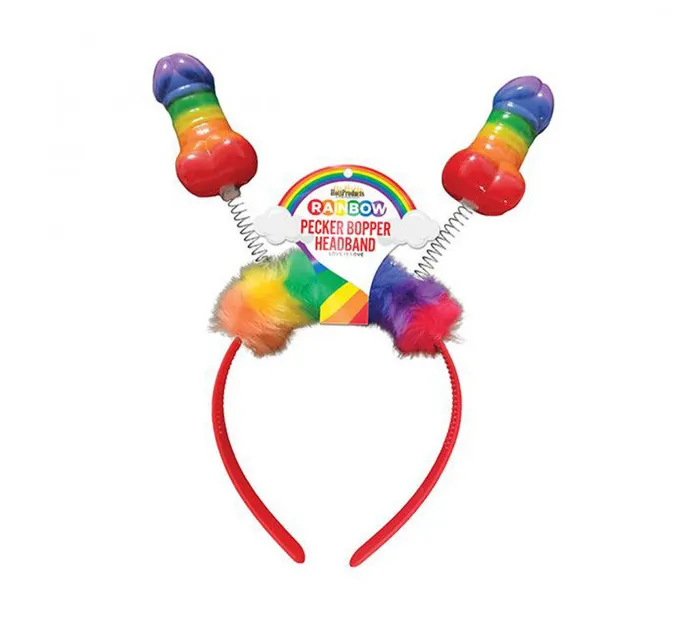 Hott Products Anal Rainbow Pecker Bopper Headband