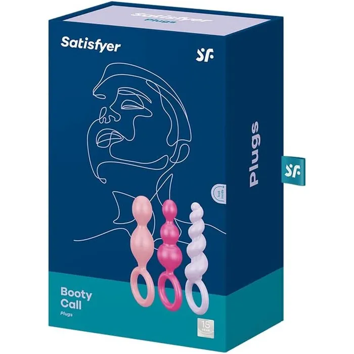 Satisfyer Pro Anal | Satisfyer Booty Call Set Of 3 Multicolour Anal Plugs