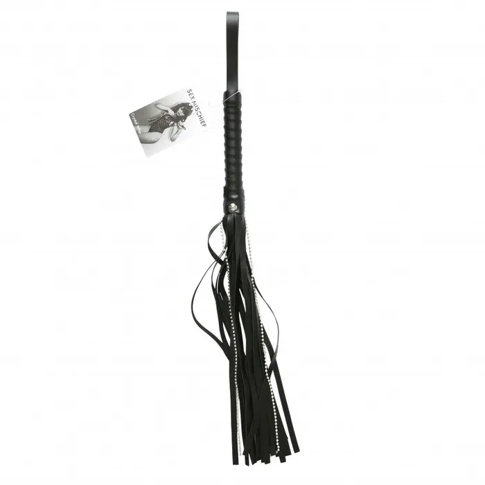 Sportsheets Anal Sex and Mischief Crystal Whip Black