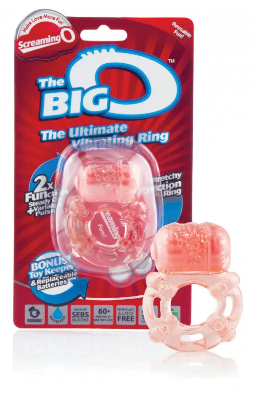 The Big O MultiSpeed Vibrating Ring Each Screaming O Male Sex Toys