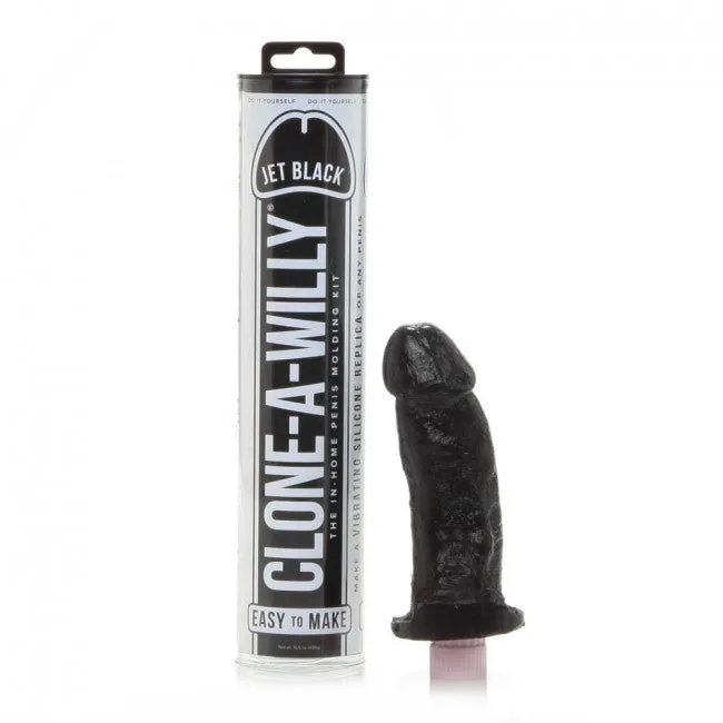 Vibrators Empire Labs Clone A Willy Jet Black Vibrator