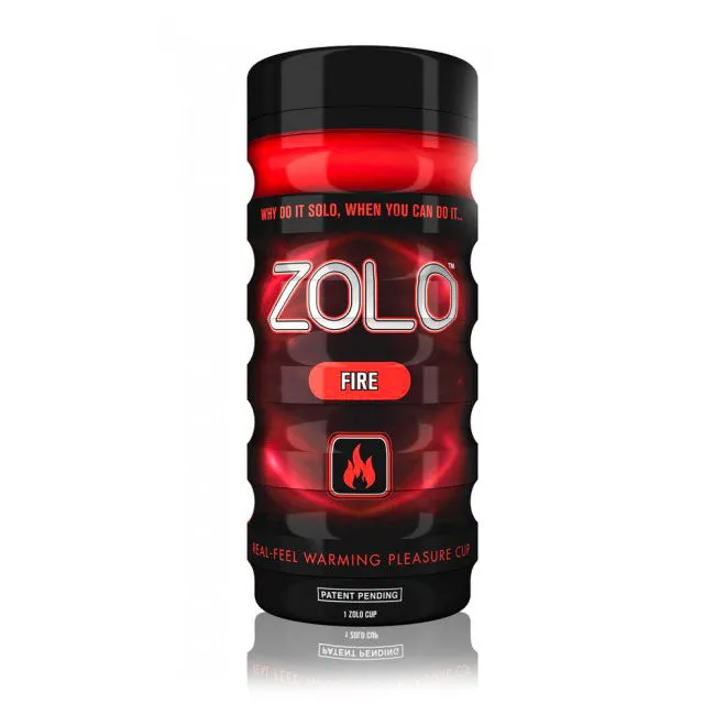 Zolo Fire Masturbator Cup Zolo Male Sex Toys