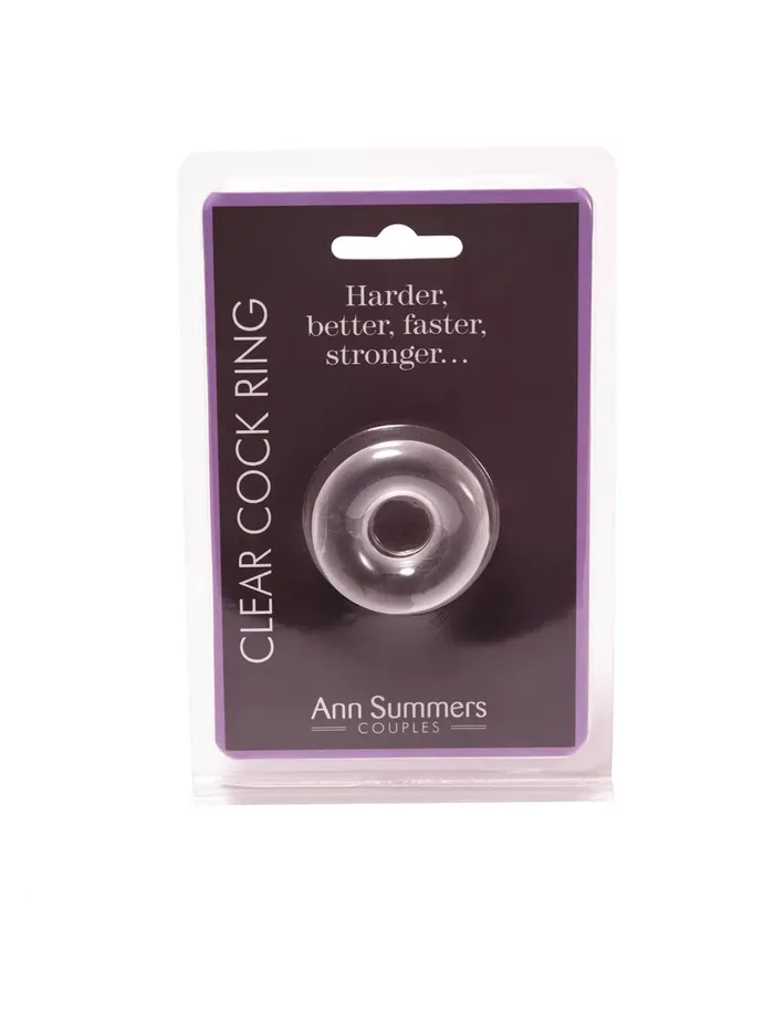 Ann Summers Male Sex Toys | Clear Cock Ring Ann Summers Male Sex Toys | Clear Cock Ring