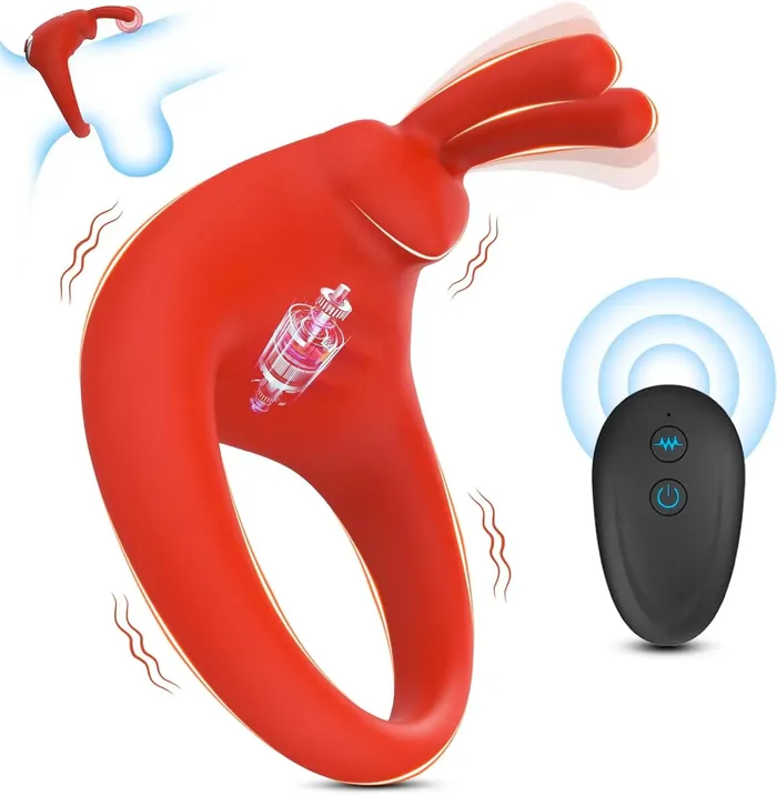 Birdsexy Vibrating cock ring by LoverSenses Couples