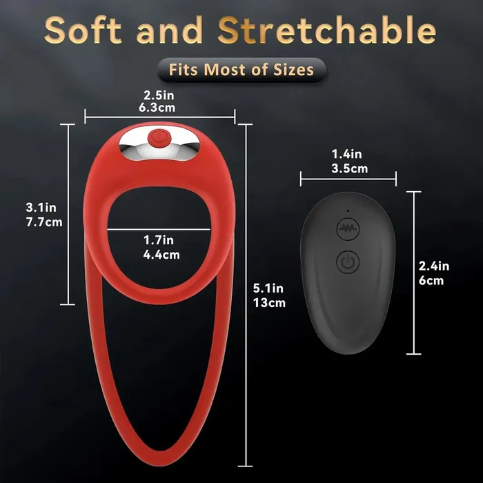 Birdsexy Vibrating cock ring by LoverSenses | Couples