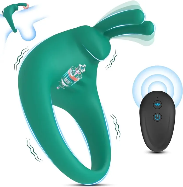 Birdsexy Vibrating cock ring by LoverSenses | Couples