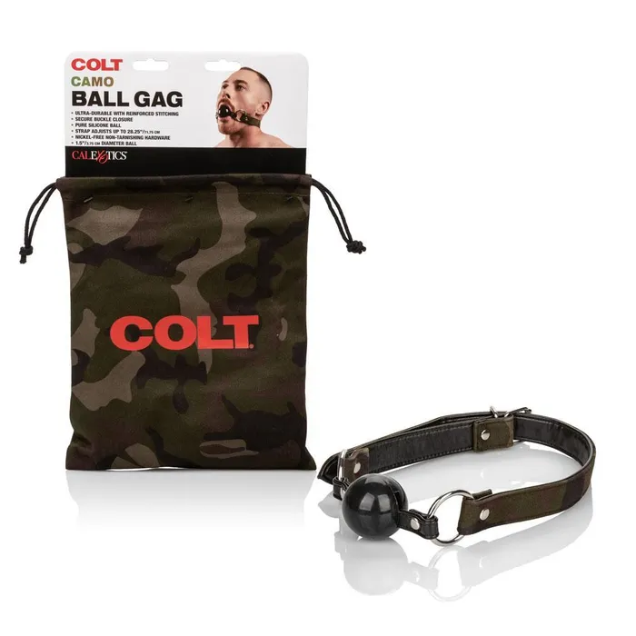 CalExotics Male Sex Toys Colt Camo Ball Gag