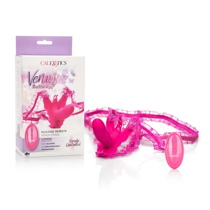CalExotics Male Sex Toys Venus Butterfly Silicone Remote Venus Penis