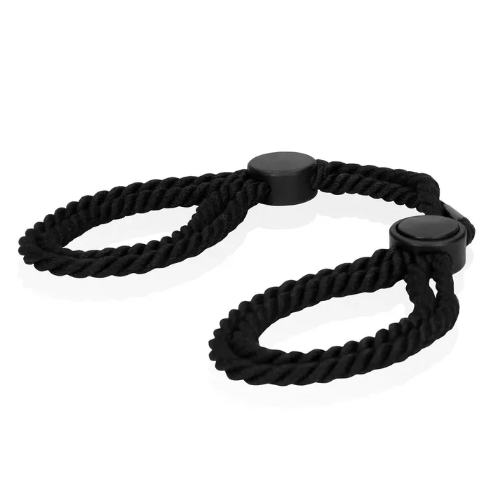 Couples Shots Toys Ouch Adjustable Rope Hand Cuffs