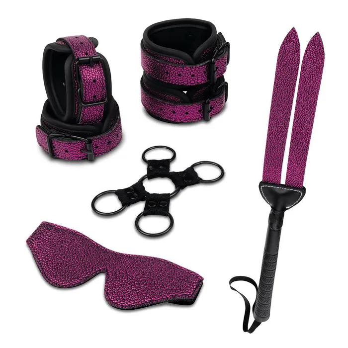 Couples Whipsmart 7 Piece Dragonskin Bondage Set