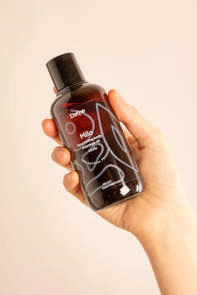 Dafne Milo Olio da Massaggio Nutriente alla Vaniglia Dafne Vibrators