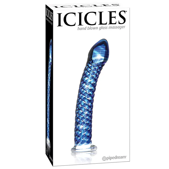 Dildos | Icicles 29 Hand Blown Glass Massager - PipeDream