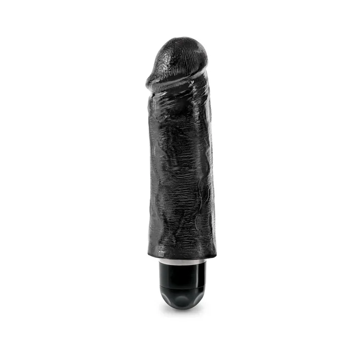 Dildos Pipedream King Cock 5 Vibrating Stiffy Black