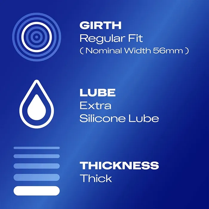 Durex Extra Safe Regular Fit Condoms 6 Pack | Durex Condoms Male Sex Toys