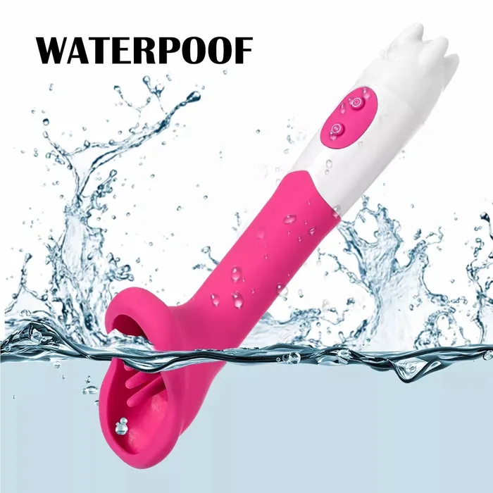 Female Sex Toys | Rechargeable Clit Licking Tongue Sucking Vibrator G-Spot Oral Sex Toys for Women - secretera