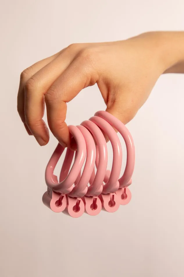 Female Sex Toys | RIMBA Gabbia per Pene Regolabile in Plastica Rosa