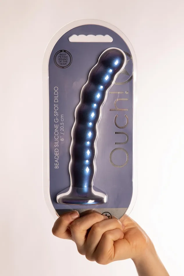 Female Sex Toys | SHOTS Dildo Sagomato in Silicone Blu