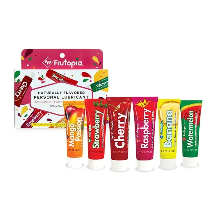ID Frutopia Assorted 5 Tube Sampler Pack | ID Lube Enhancers