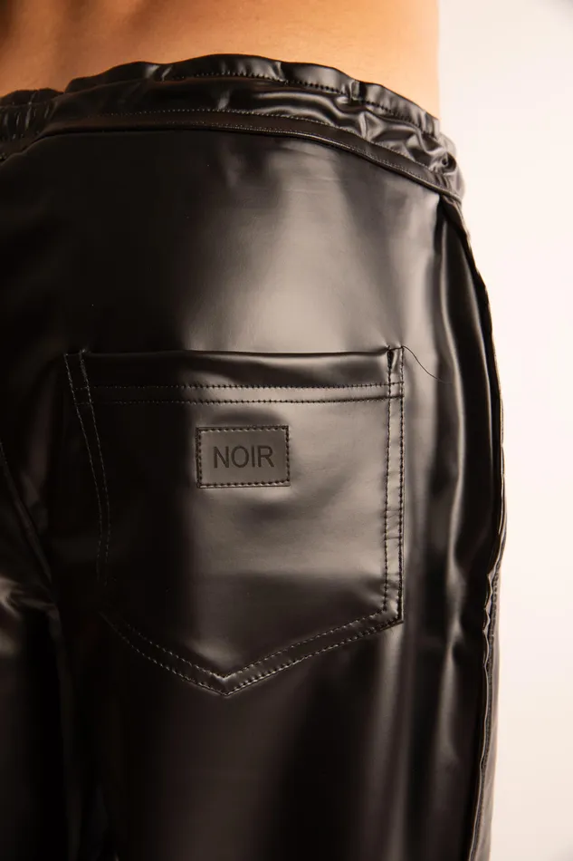 Joggers in Vinile Nero | ORION Female Sex Toys