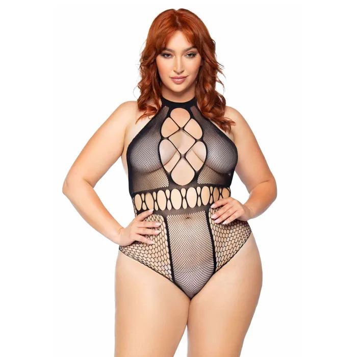 Leg Avenue Lingerie Vibrators Leg Avenue Seamless Bodysuit UK 14 to 18