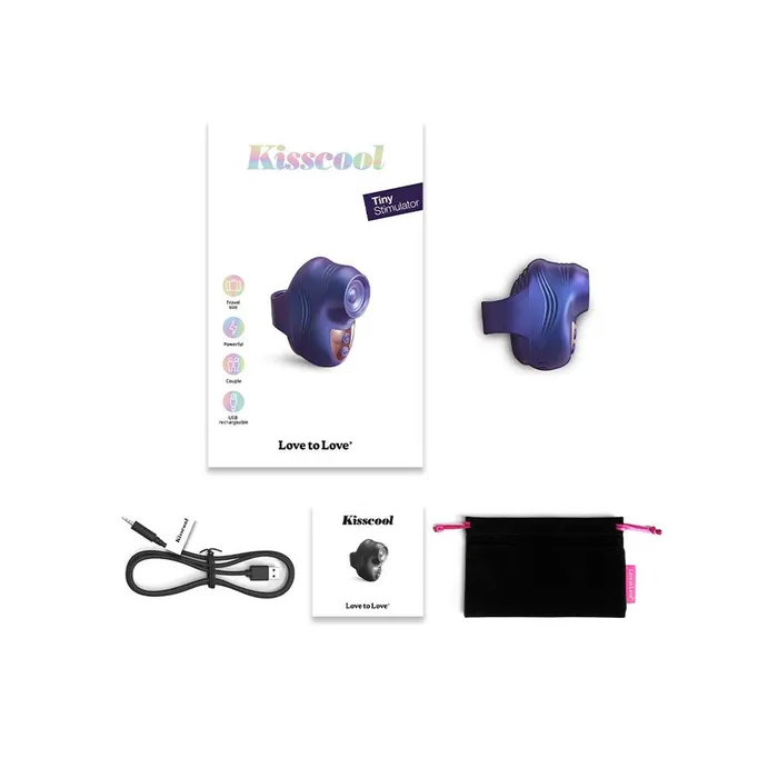 Love To Love Vibrators | Love to Love Kisscool Finger Clitoral Vibe