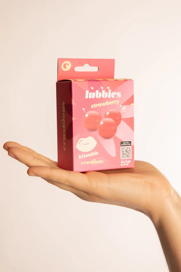 Lubbies Lubrificante in Capsule alla Fragola | EXCITASY Female Sex Toys