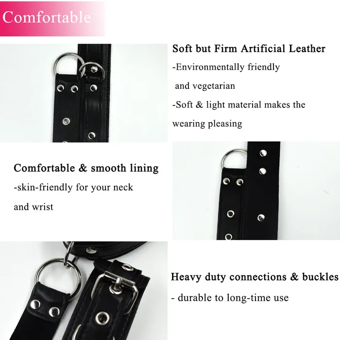 MISSTU Couples | Neck to Wrist Restraints Kit MISSTU Couples | Neck to Wrist Restraints Kit