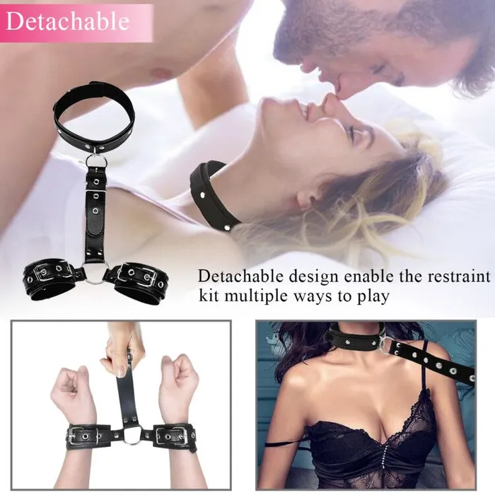 MISSTU Couples | Neck to Wrist Restraints Kit MISSTU Couples | Neck to Wrist Restraints Kit