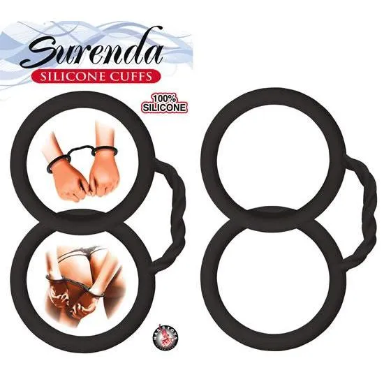 Nasstoys Anal Surenda Silicone Cuffs Black