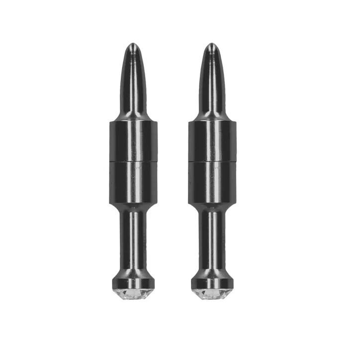 Ouch Magnetic Nipple Clamps Diamond Pin Grey Shots Toys Couples