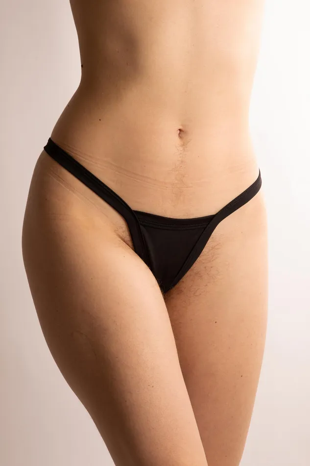 Perizoma Y Elastico Nero | Leg Avenue Vibrators