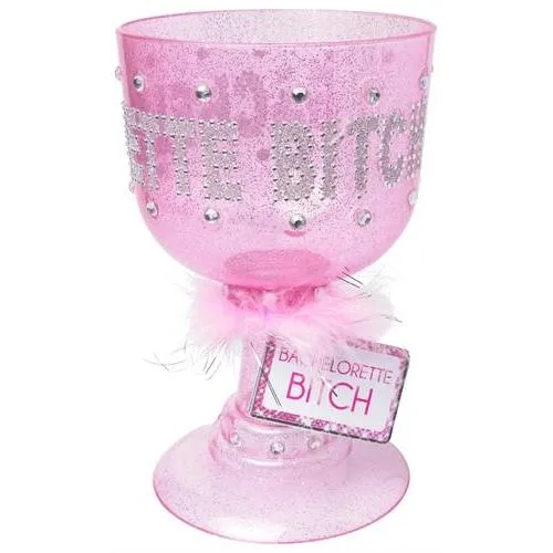 Pipedream Vibrators Bachelorette Bitch Pimp Cup Pink