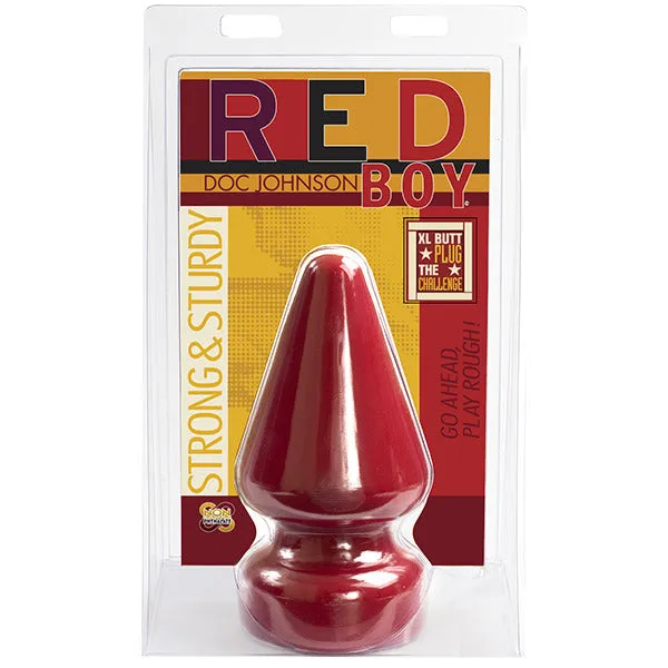 Red Boy The Challenge Butt Plug | Doc Johnson Anal