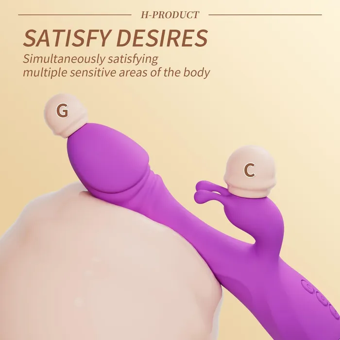 secretera Female Sex Toys | Female Sex Toy Rabbit Vibrator for Women Dildo G-Spot Massager Rechargeable UK