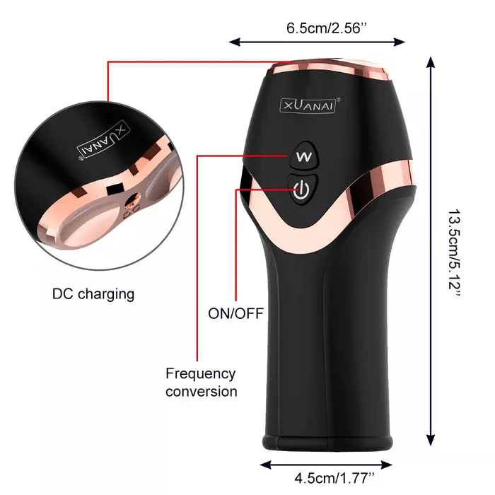 secretera Male Sex Toys | Pocket Pussy Automatic Handsfree Male Masturbator Cups Stroker Sex Toys for Men
