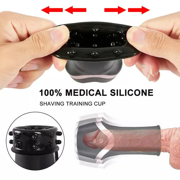 secretera Male Sex Toys | Pocket Pussy Automatic Handsfree Male Masturbator Cups Stroker Sex Toys for Men
