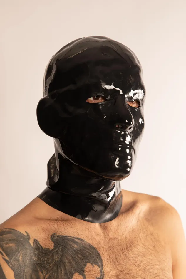 SHOTS Female Sex Toys Maschera in Latex Nero