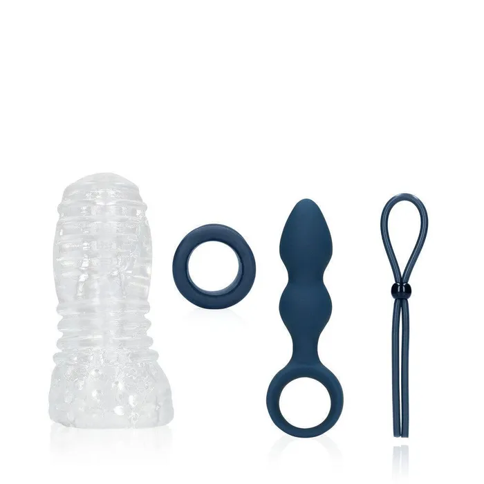 Shots Toys Couples Sexplore Toy Kit for Him Stormy Forecast