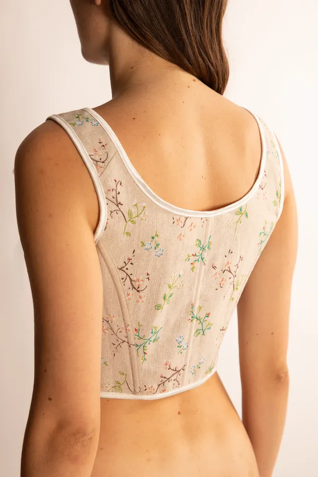 SUZHOU Corsetto con Fiori | Vibrators