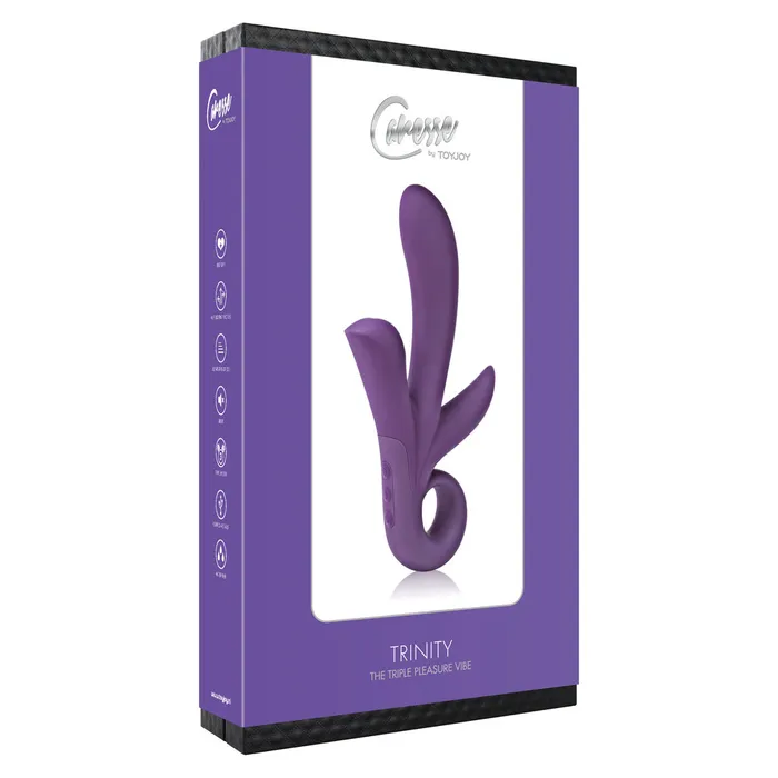 Toy Joy Sex Toys Vibrators | ToyJoy Trinity Triple Pleasure Vibrator Purple Toy Joy Sex Toys Vibrators | ToyJoy Trinity Triple Pleasure Vibrator Purple