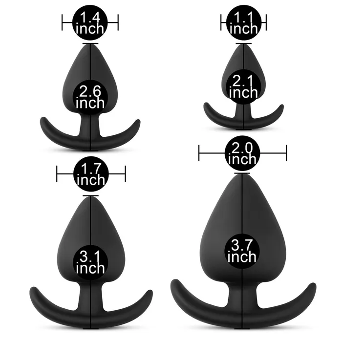 Various Toy Brands Anal | Butt Plug Fat Set Small Various Toy Brands Anal | Butt Plug Fat Set Small
