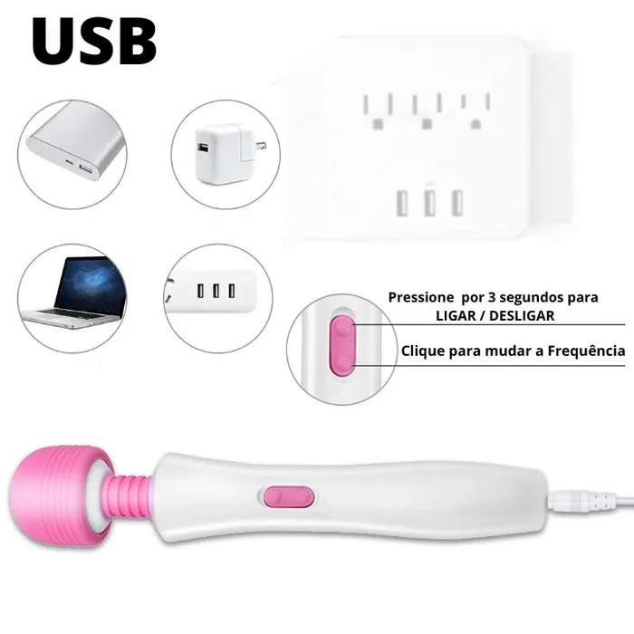 Vibrators | 18+sexyshop Vibrador Varinha Mágica