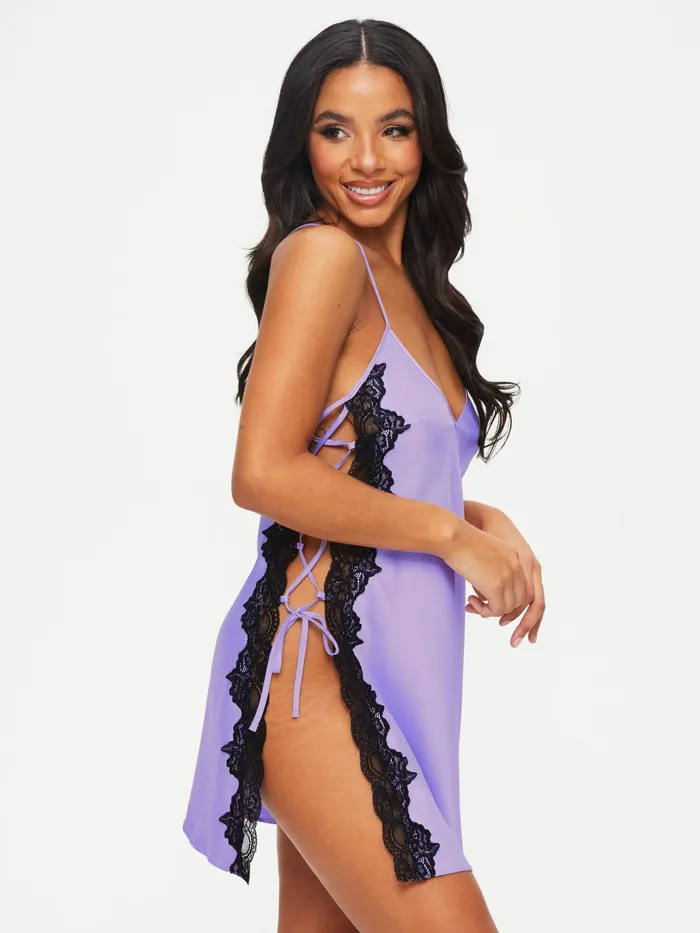 Vibrators Rosalie Chemise Lilac Ann Summers