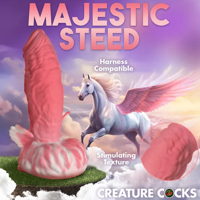XR Brands Dildos | Creature Cocks Pegasus Peacker Dildo